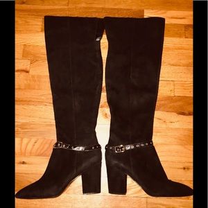 Women’s Size 12 Over the Knee Suede Boots